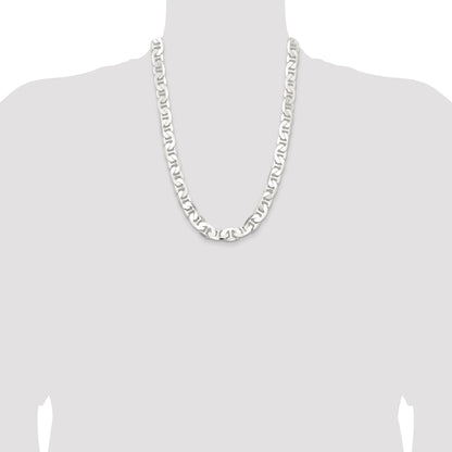 Sterling Silver 11.5mm Flat Anchor Chain