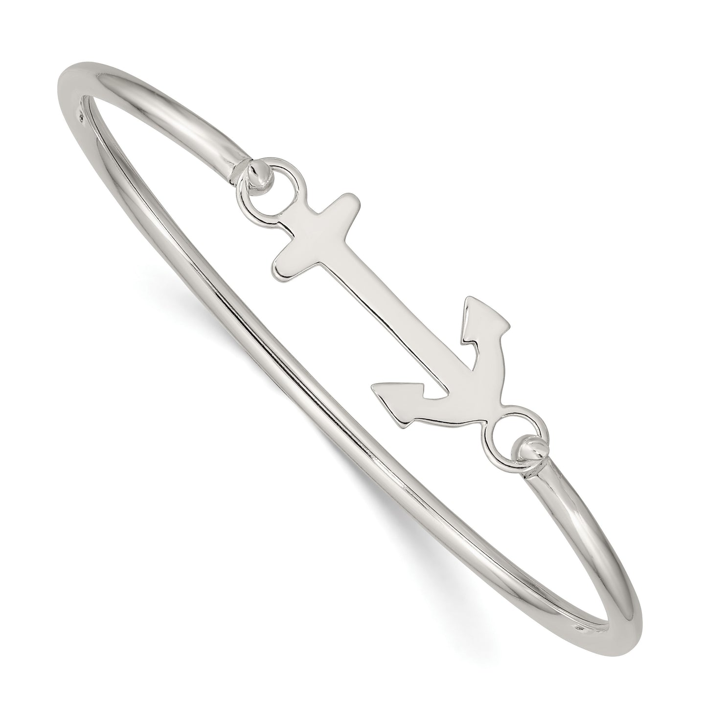 Sterling Silver with Interchangeable Nautical Charms 3.00mm Bangle