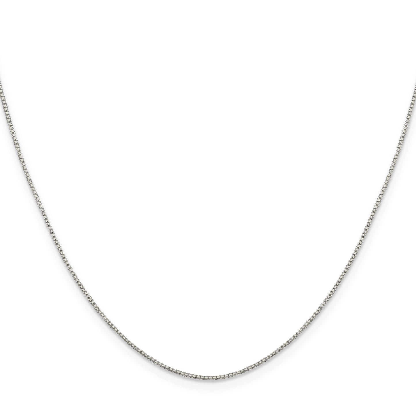 Sterling Silver .8mm 8 Sided Box Chain