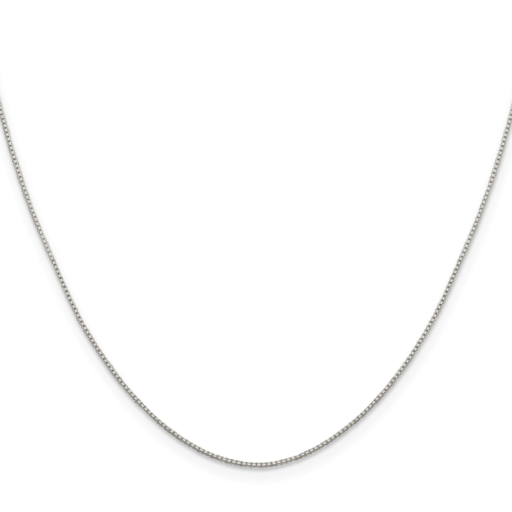 Sterling Silver .8mm 8 Sided Box Chain