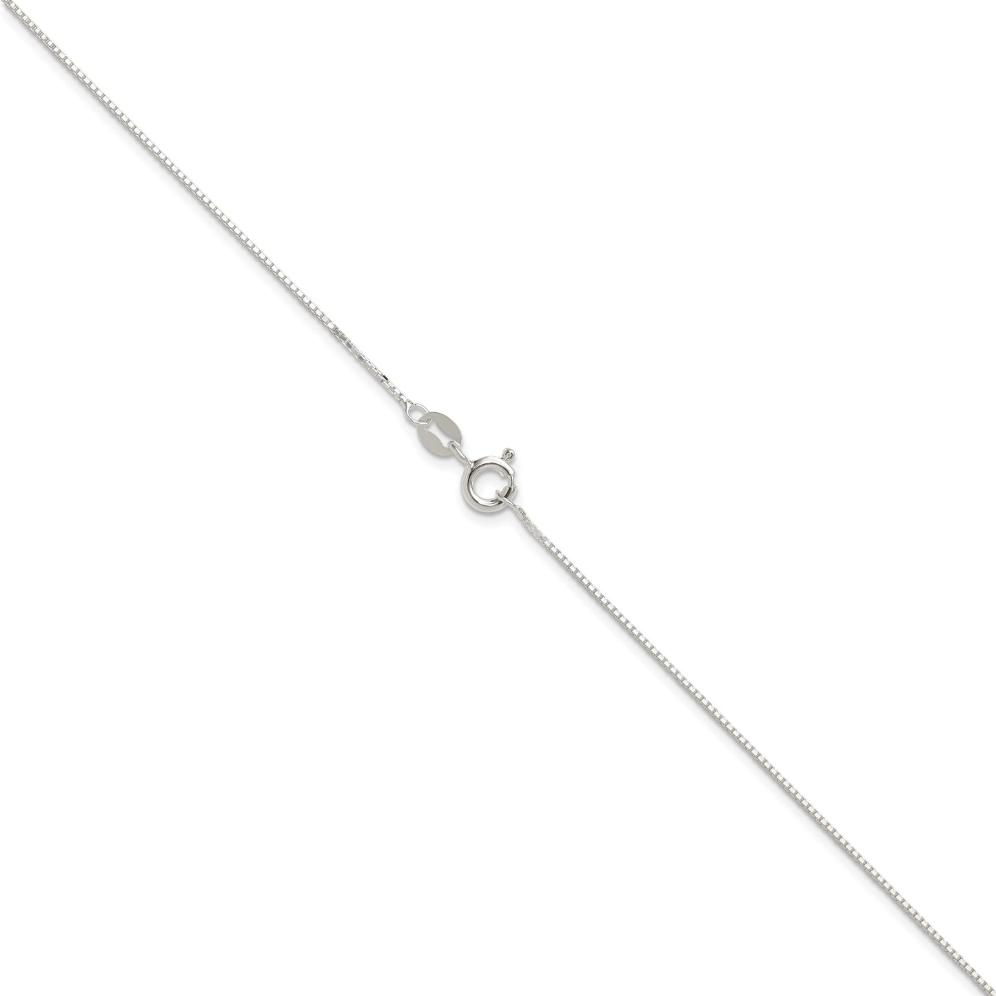Sterling Silver .8mm 8 Sided Box Chain