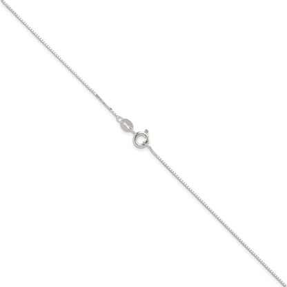 Sterling Silver .8mm 8 Sided Box Chain