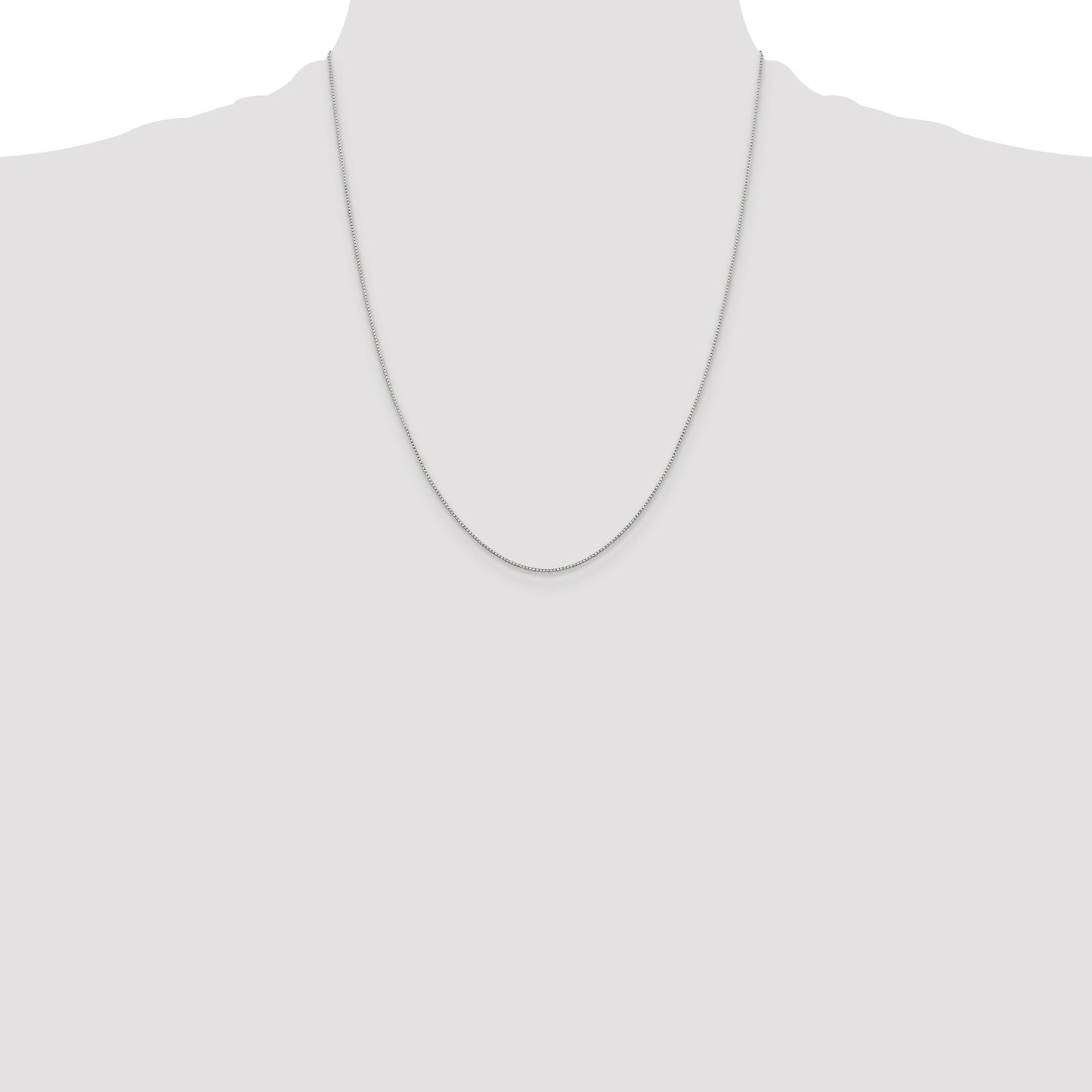 Sterling Silver .8mm 8 Sided Box Chain