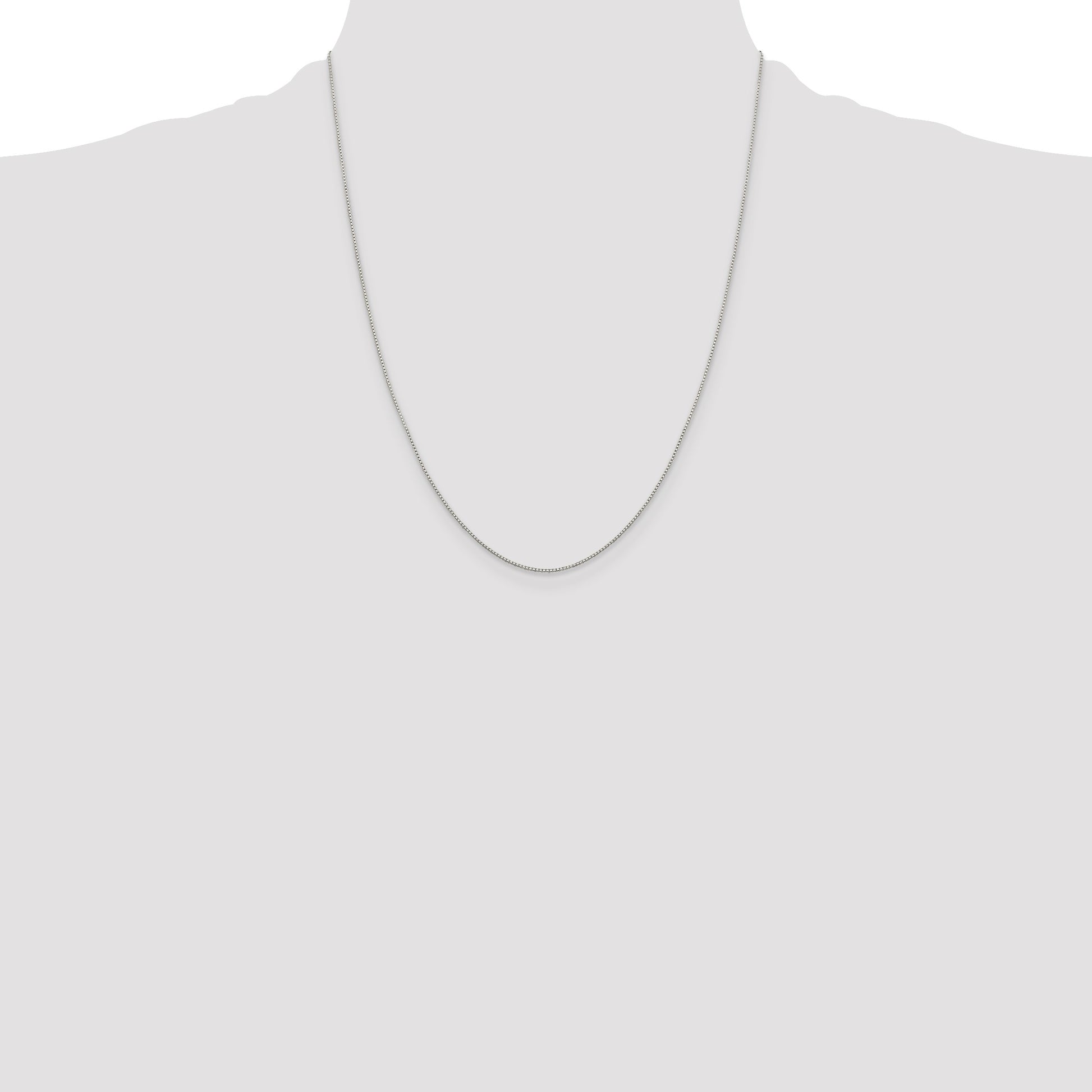 Sterling Silver .8mm 8 Sided Box Chain