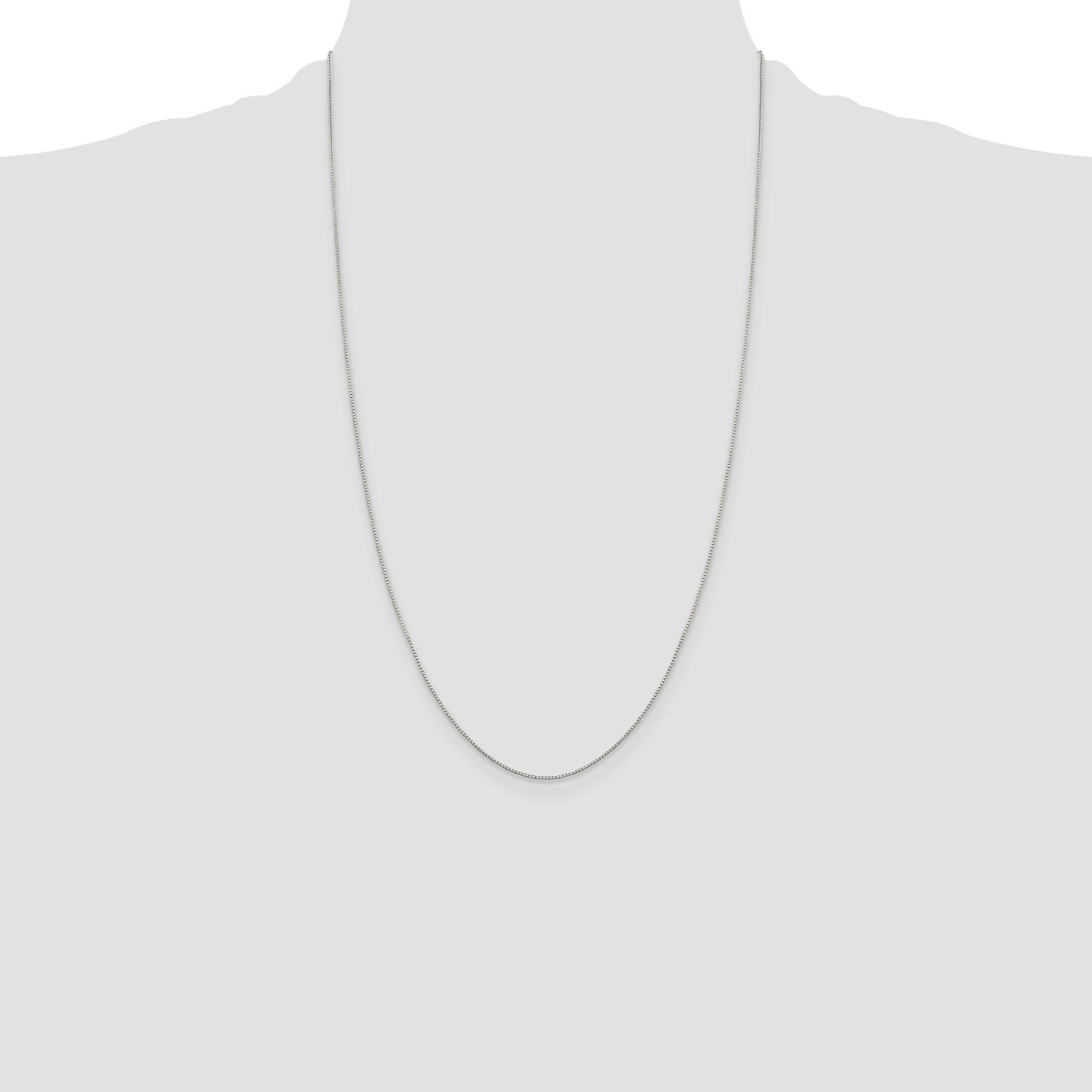 Sterling Silver .8mm 8 Sided Box Chain