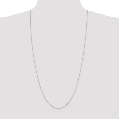 Sterling Silver .8mm 8 Sided Box Chain