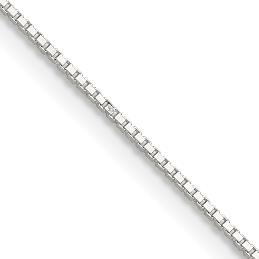 Sterling Silver .8mm 8 Sided Box Chain