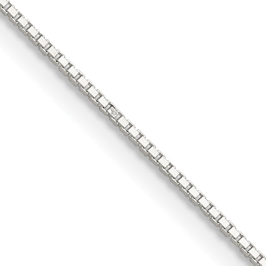 Sterling Silver .8mm 8 Sided Box Chain