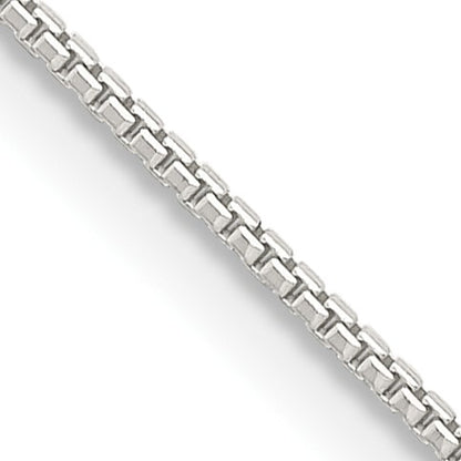 Sterling Silver 1mm 8 Sided Box Chain