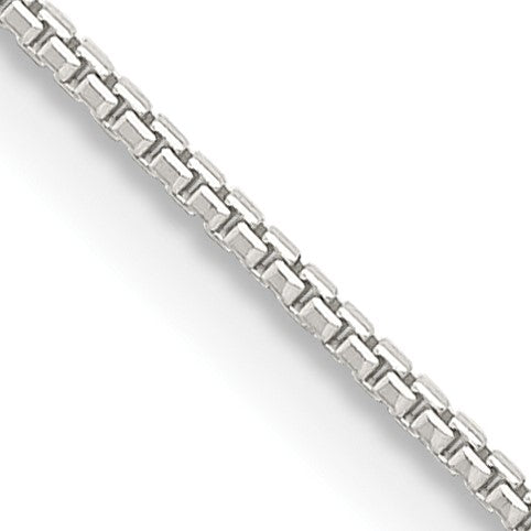 Sterling Silver 1mm 8 Sided Box Chain