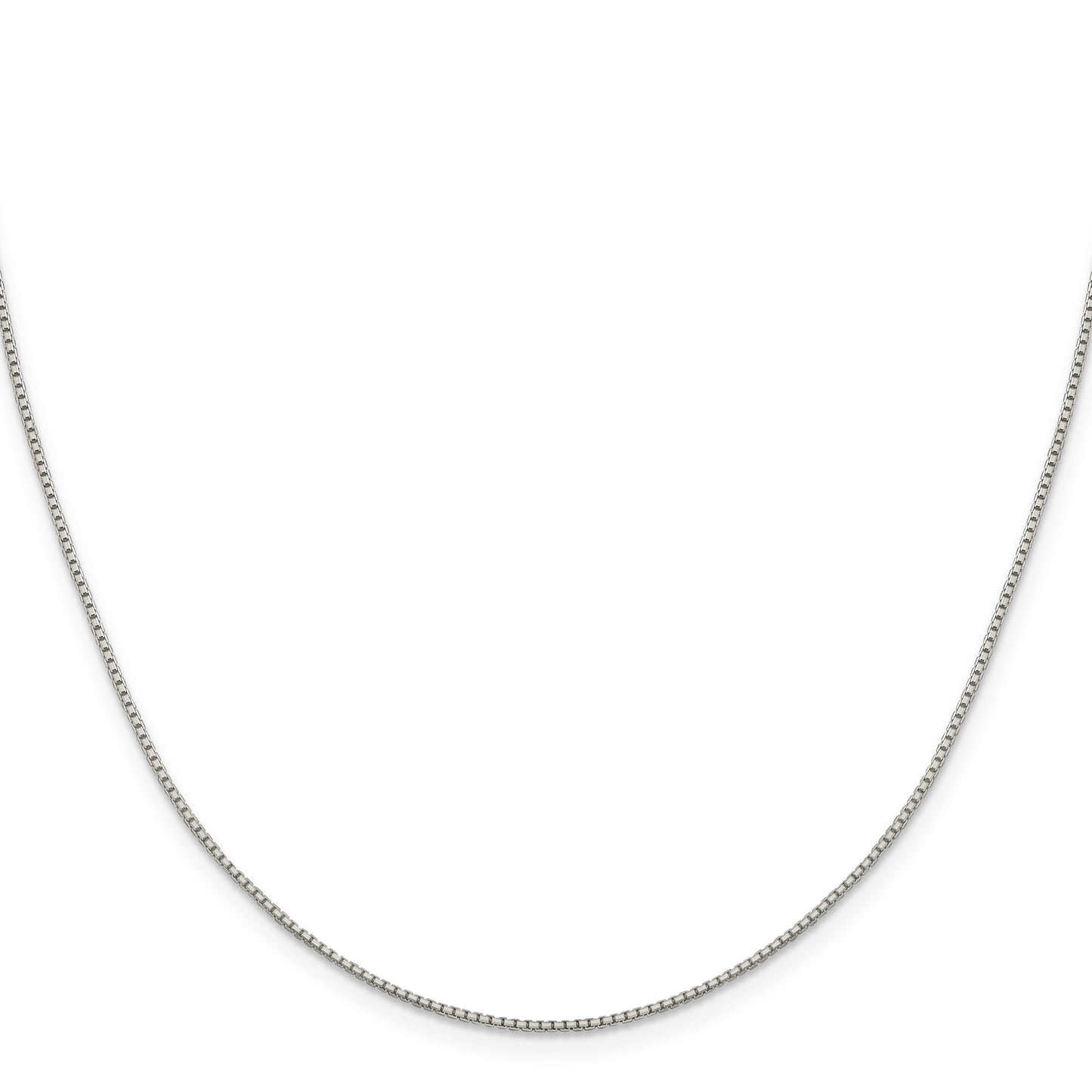 Sterling Silver 1.15mm 8 Sided Box Chain