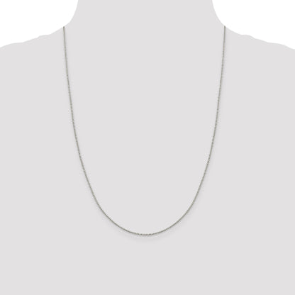 Sterling Silver 1.15mm 8 Sided Box Chain