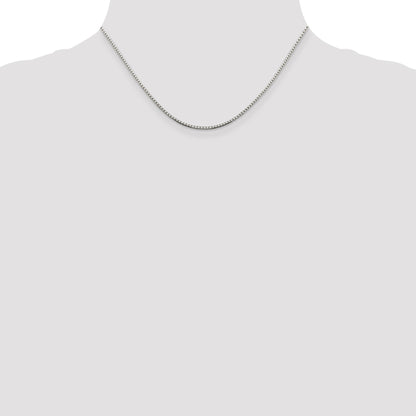 Sterling Silver 1.5mm 8 Sided Box Chain