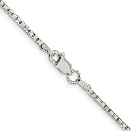 Sterling Silver 1.7mm 8 Sided Box Chain