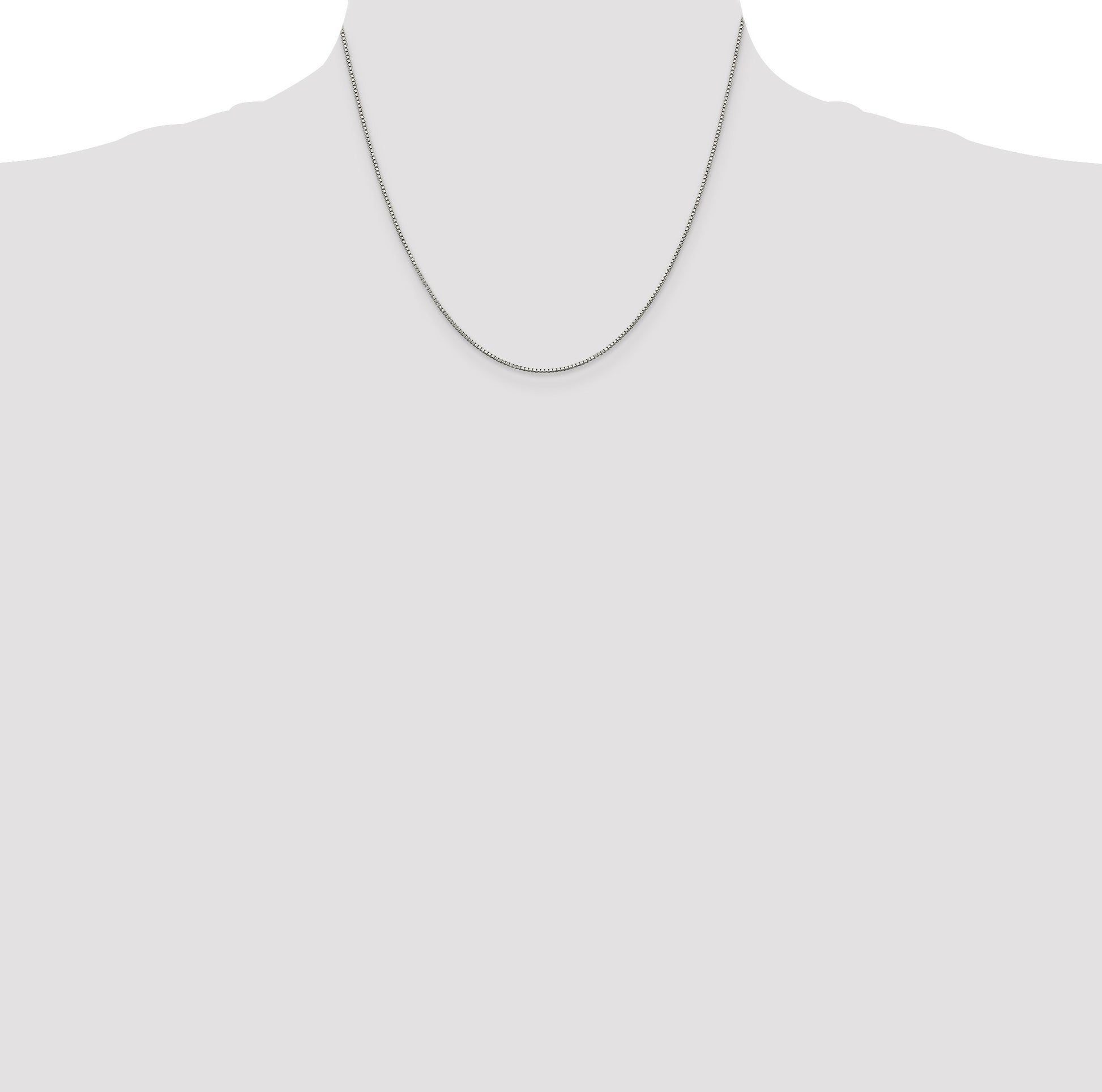 Sterling Silver .9mm Box Chain