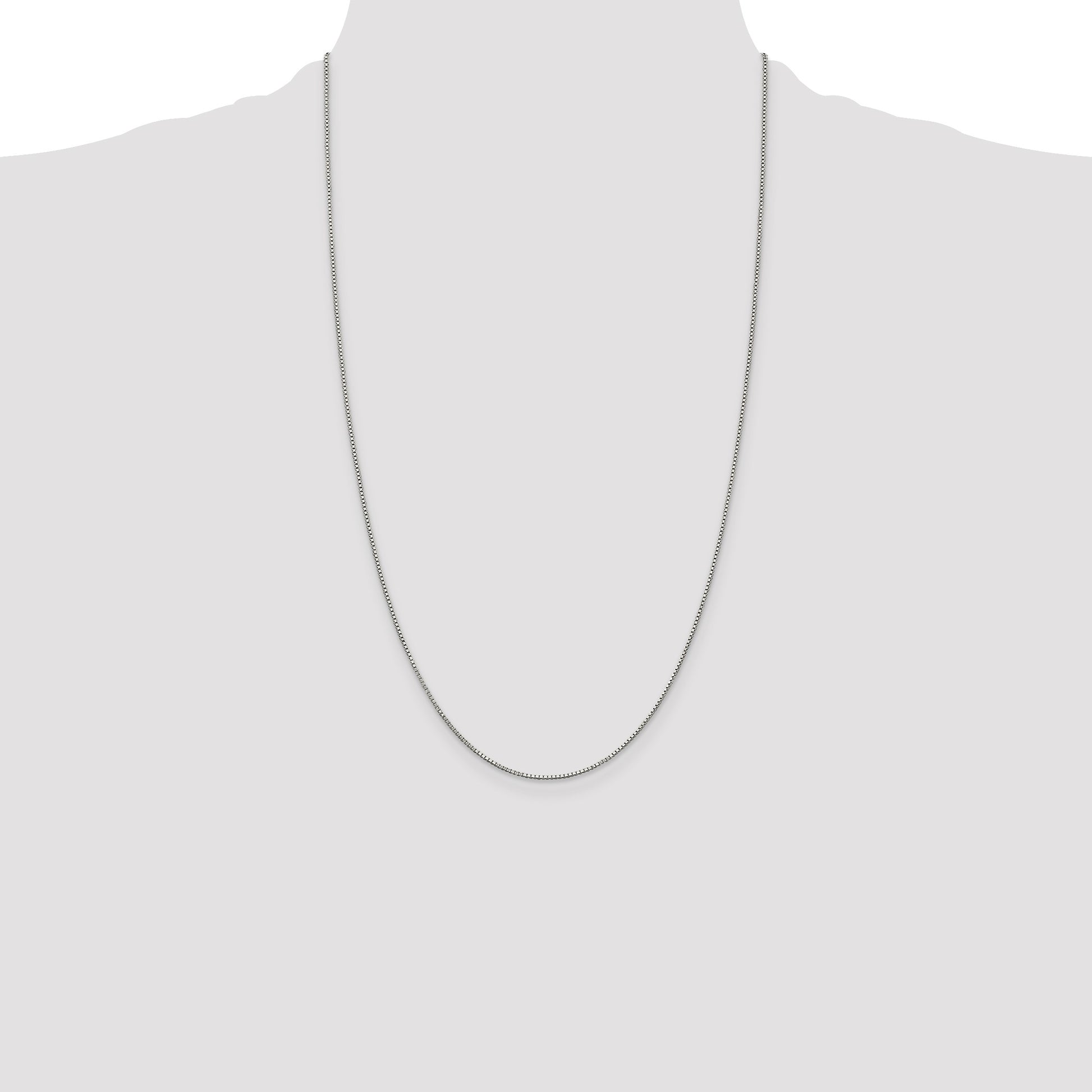 Sterling Silver .9mm Box Chain