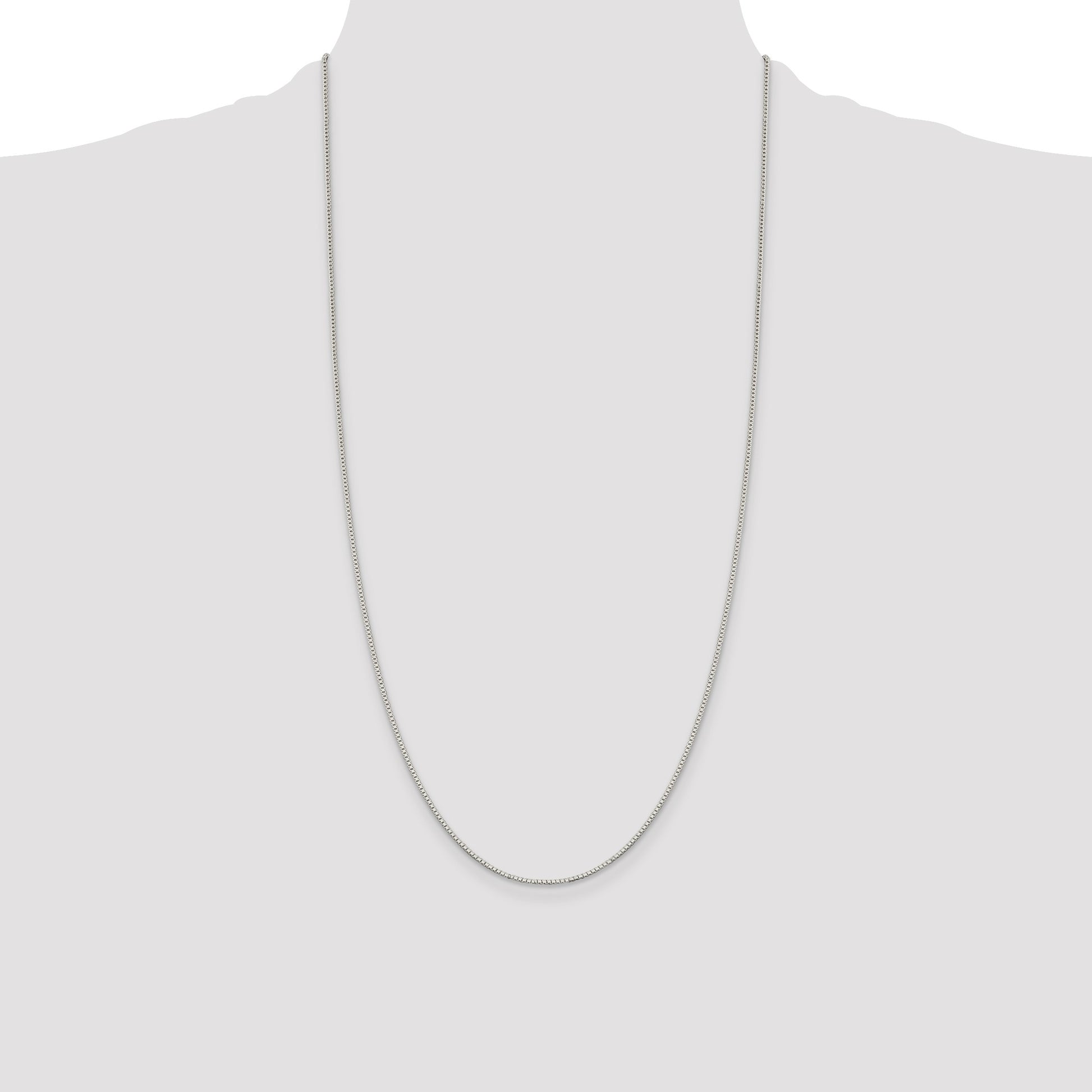 Sterling Silver 1.1mm Box Chain