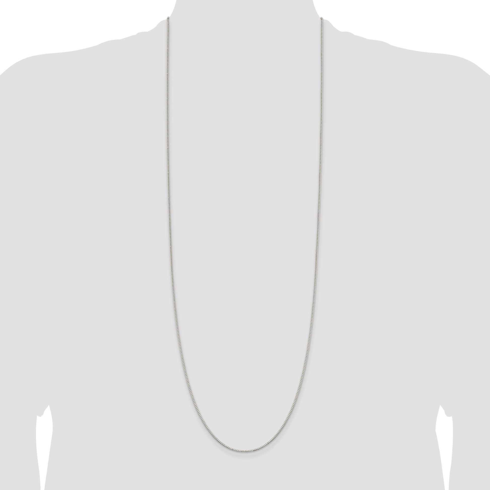 Sterling Silver 1.1mm Box Chain