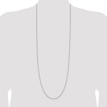 Sterling Silver 1.1mm Box Chain
