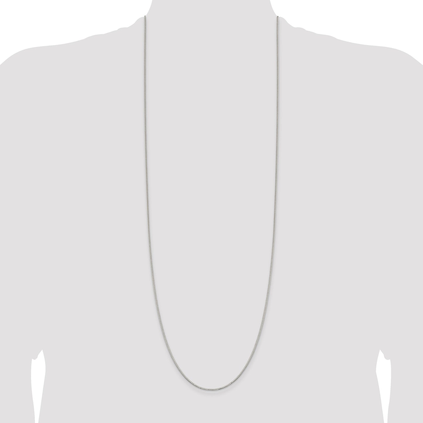 Sterling Silver 1.25mm Box Chain