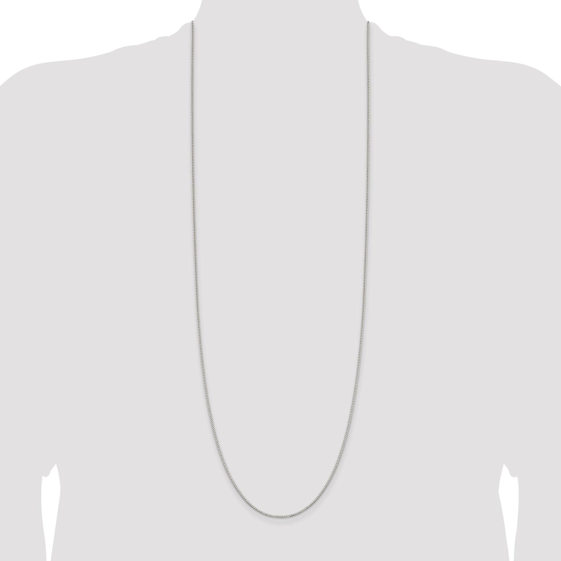 Sterling Silver 1.25mm Box Chain