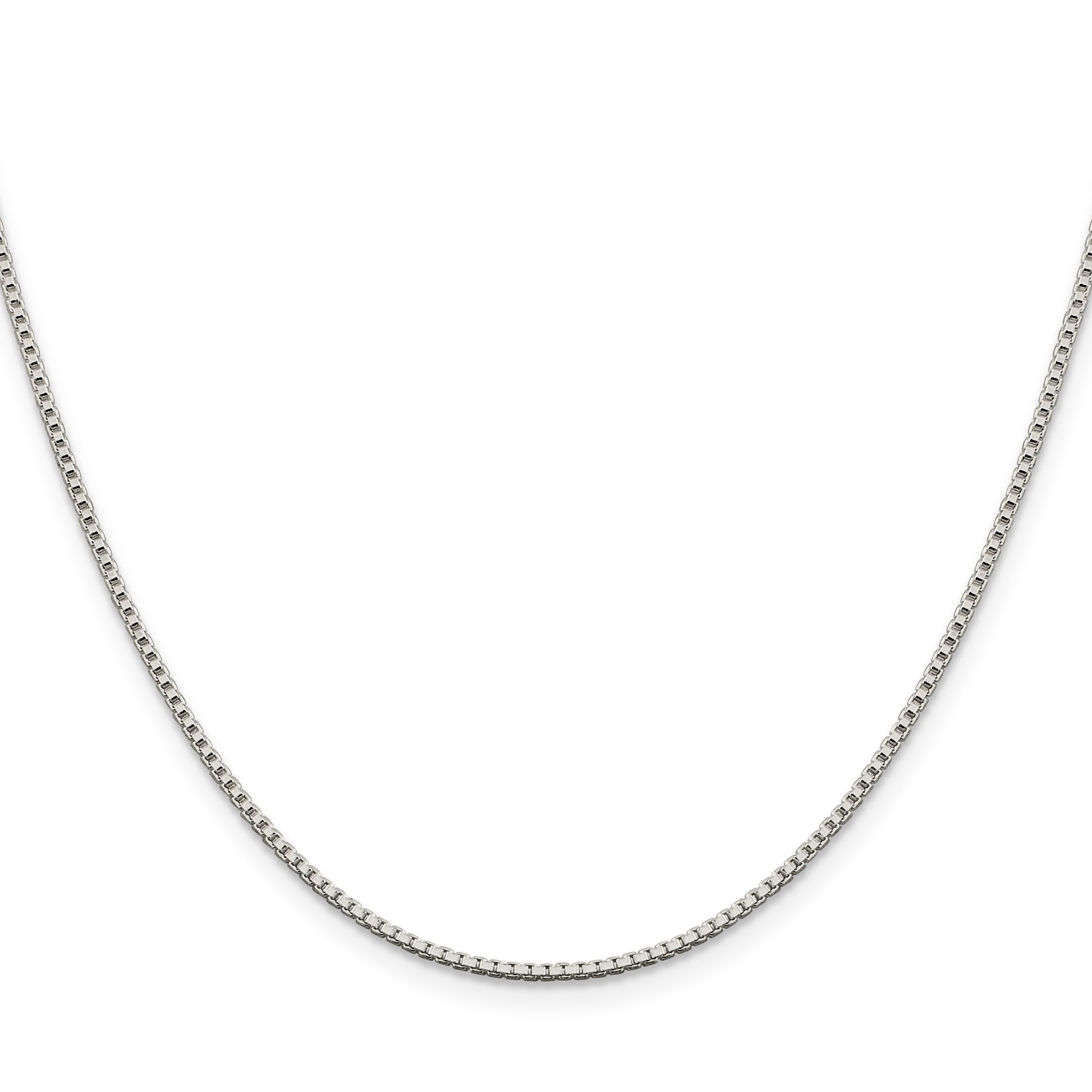 Sterling Silver 1.4mm Box Chain