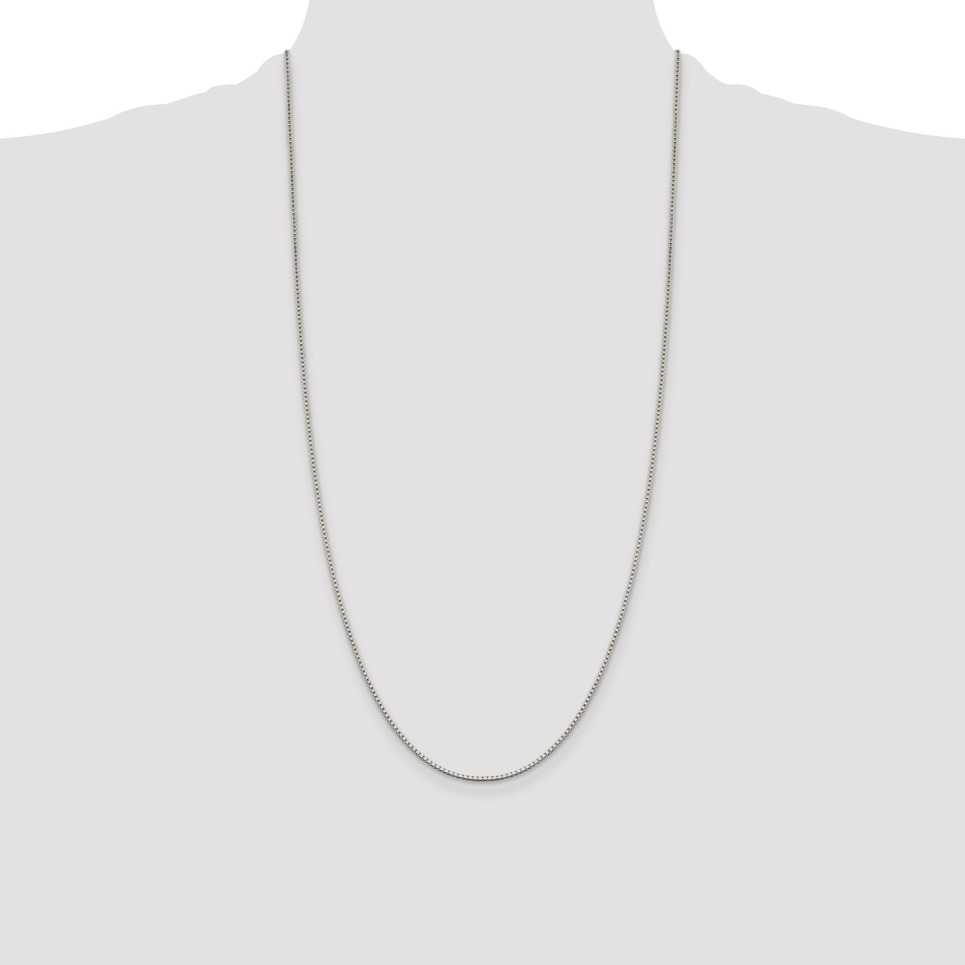 Sterling Silver 1.4mm Box Chain