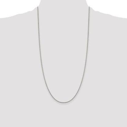 Sterling Silver 1.4mm Box Chain