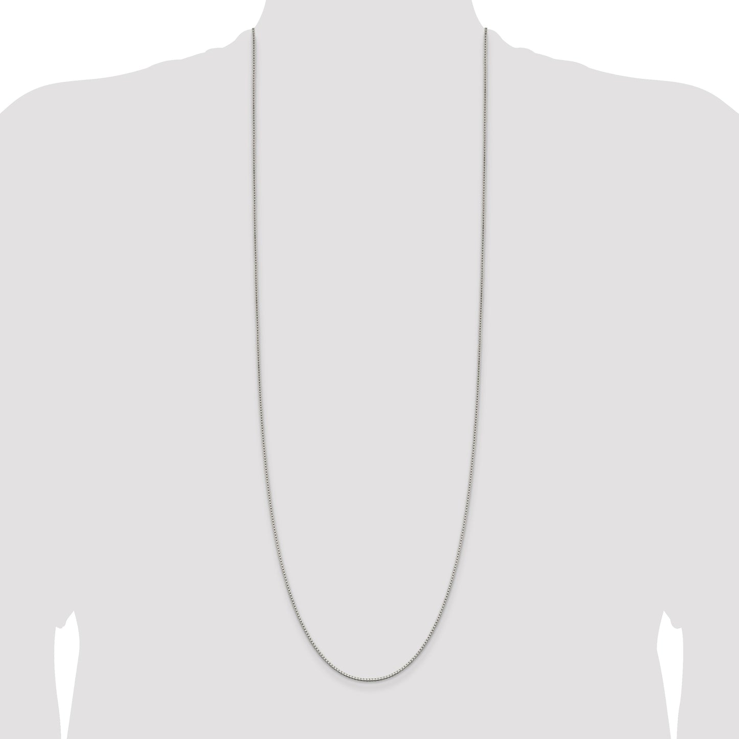 Sterling Silver 1.4mm Box Chain