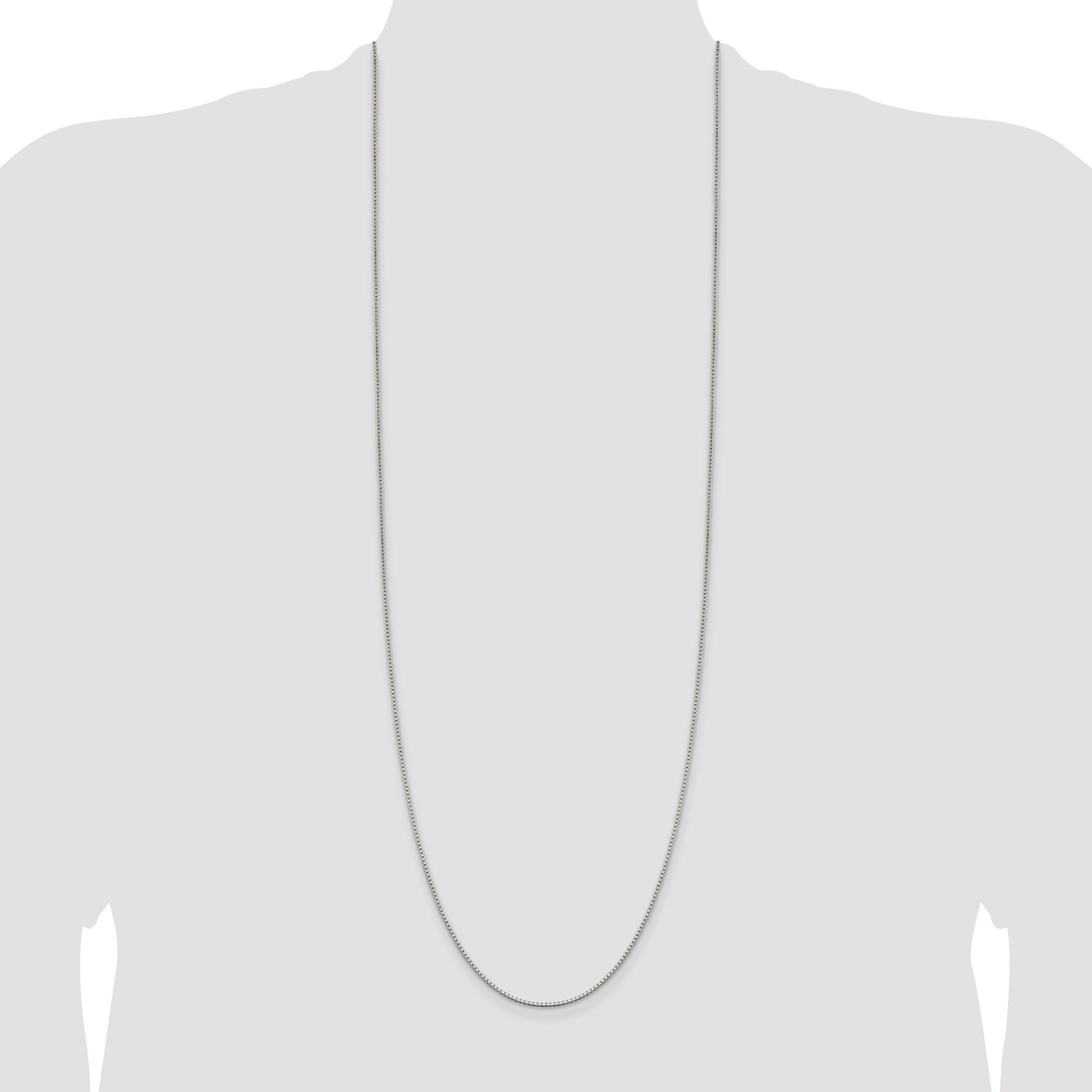 Sterling Silver 1.4mm Box Chain