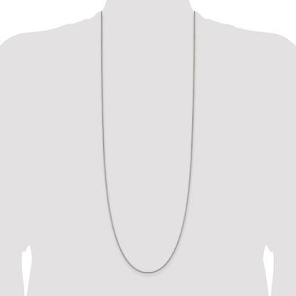 Sterling Silver 1.4mm Box Chain