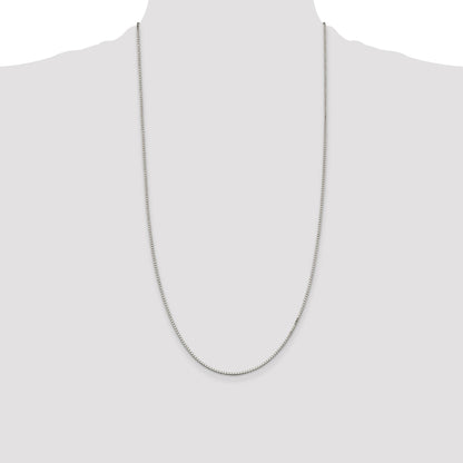 Sterling Silver 1.5mm Box Chain