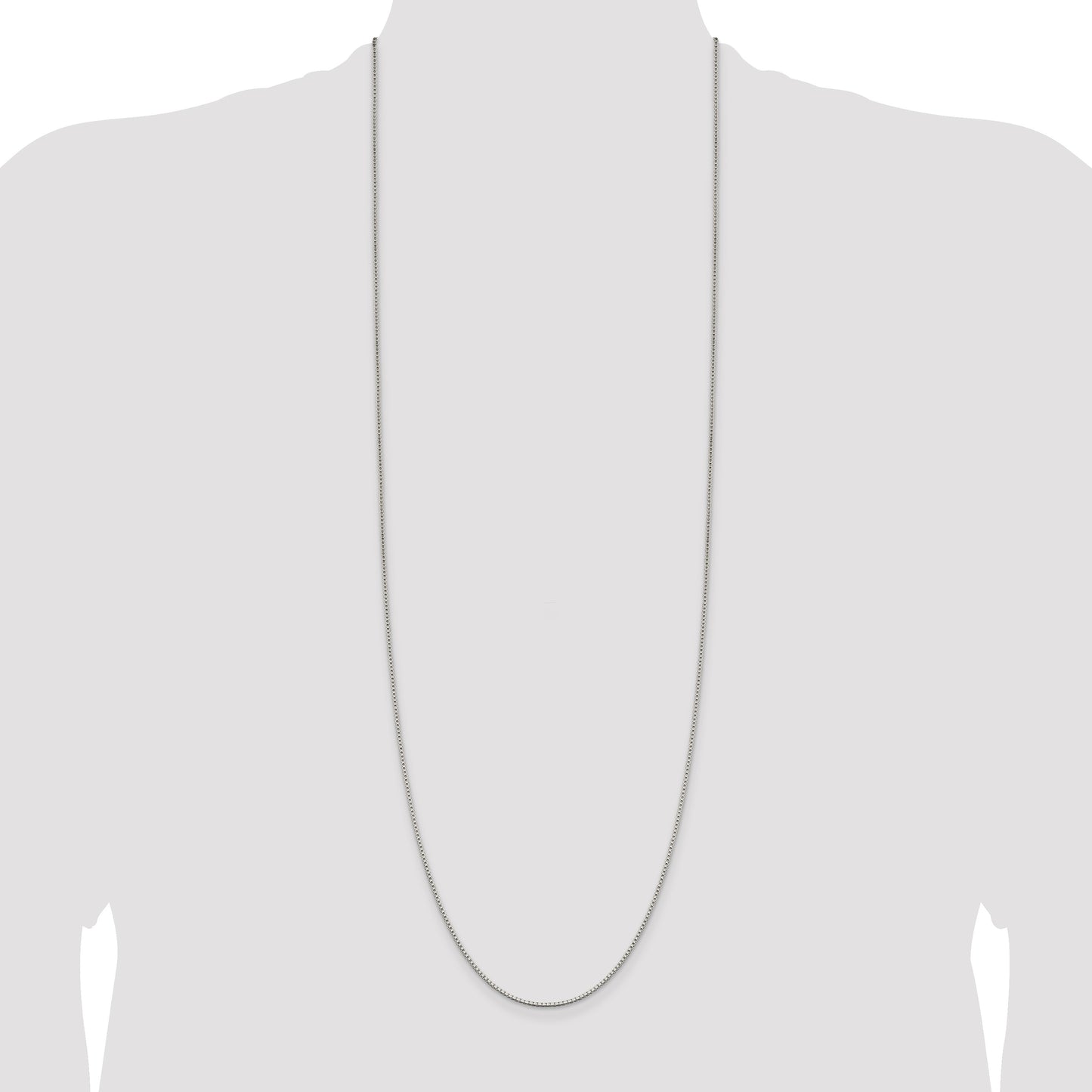 Sterling Silver 1.5mm Box Chain
