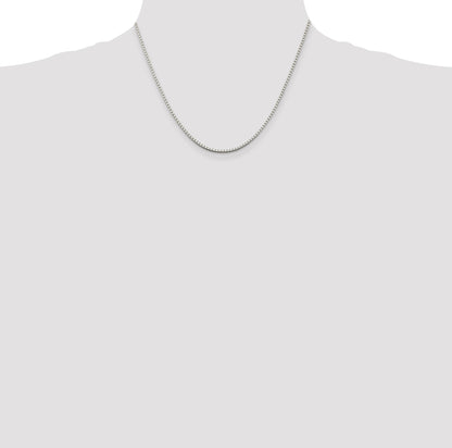 Sterling Silver 1.75mm Box Chain