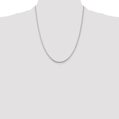 Sterling Silver 1.75mm Box Chain