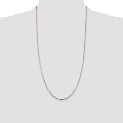 Sterling Silver 1.75mm Box Chain