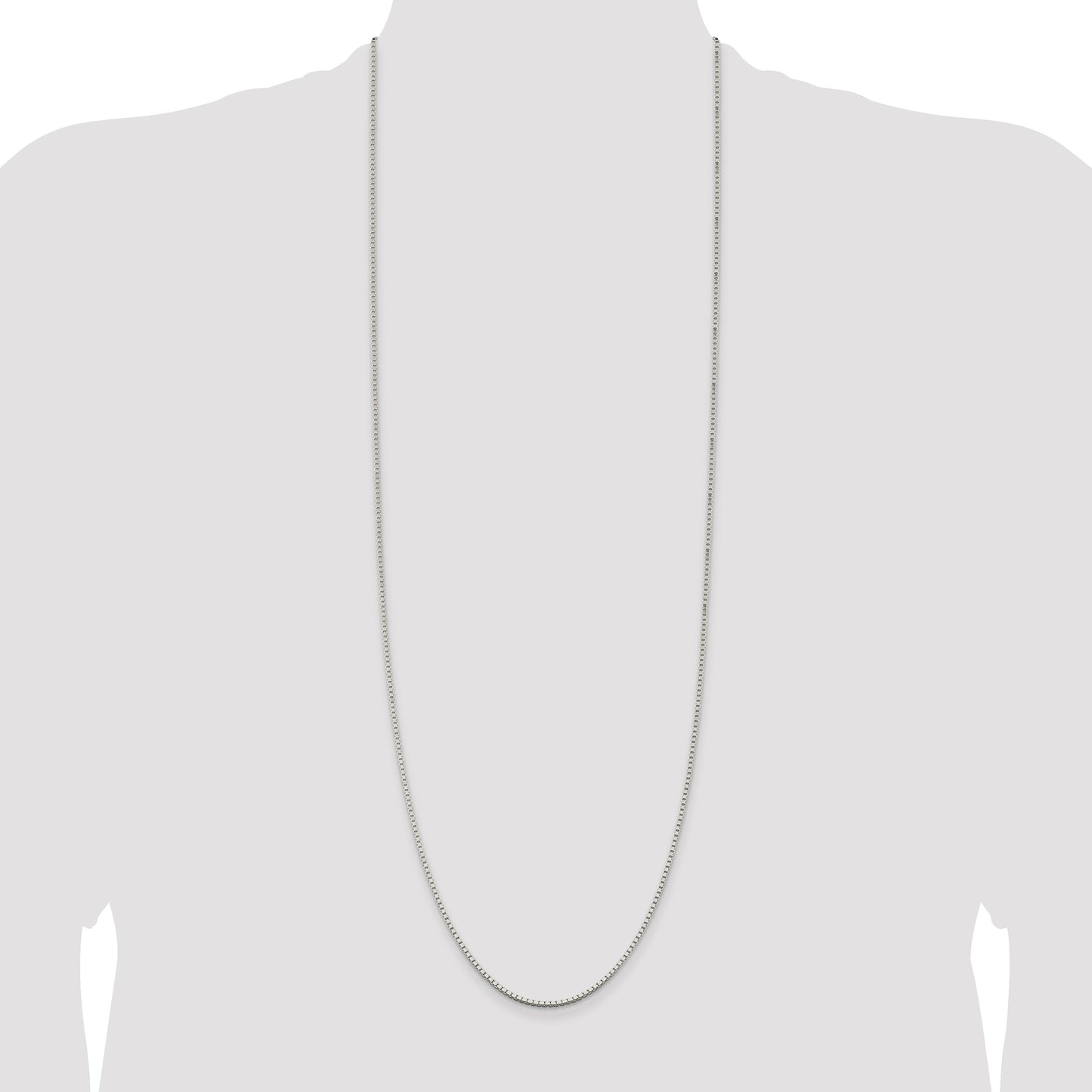 Sterling Silver 1.75mm Box Chain