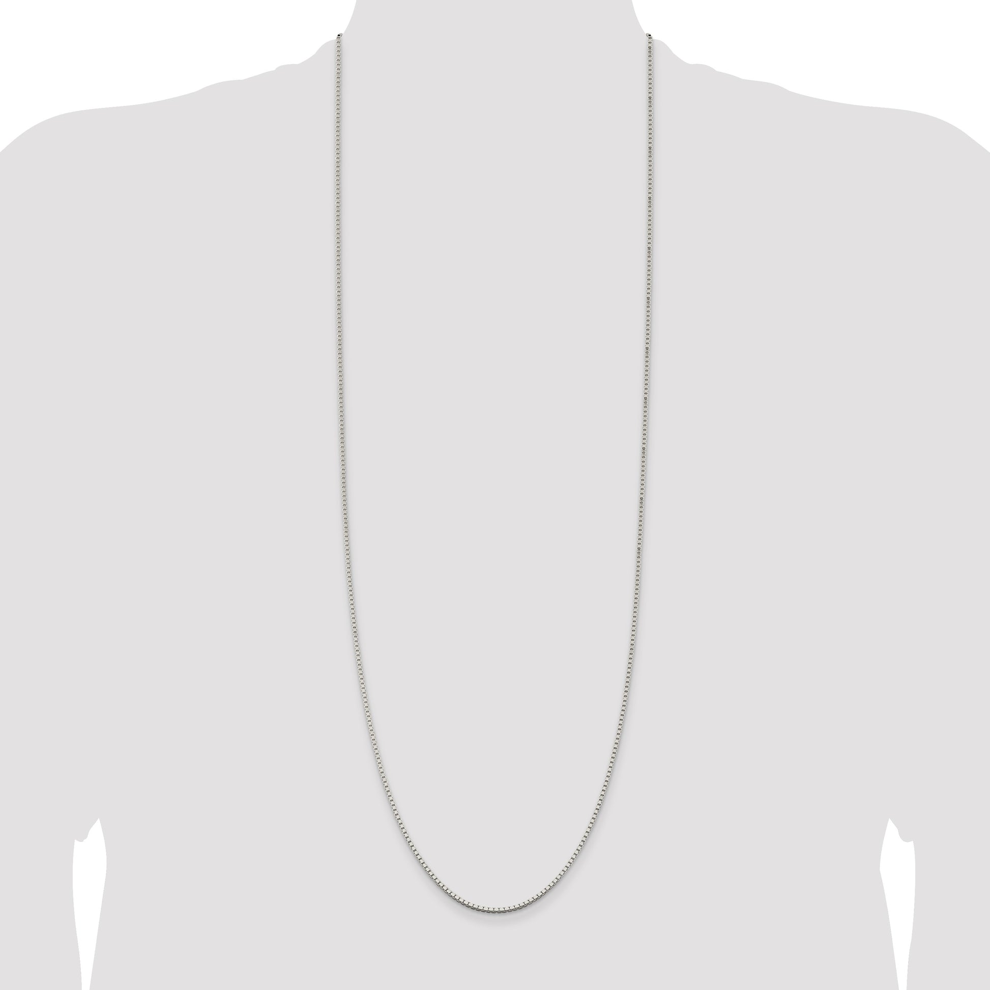 Sterling Silver 1.75mm Box Chain