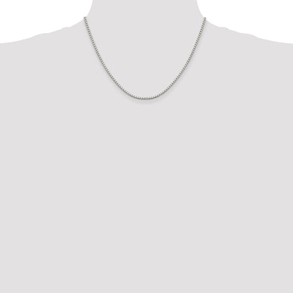 Sterling Silver 1.9mm Box Chain