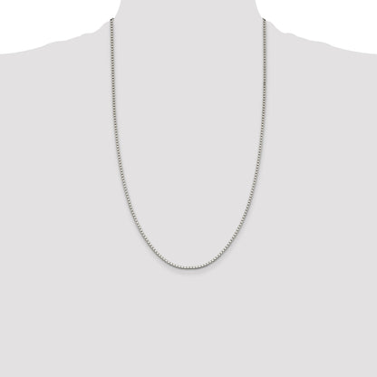 Sterling Silver 1.9mm Box Chain