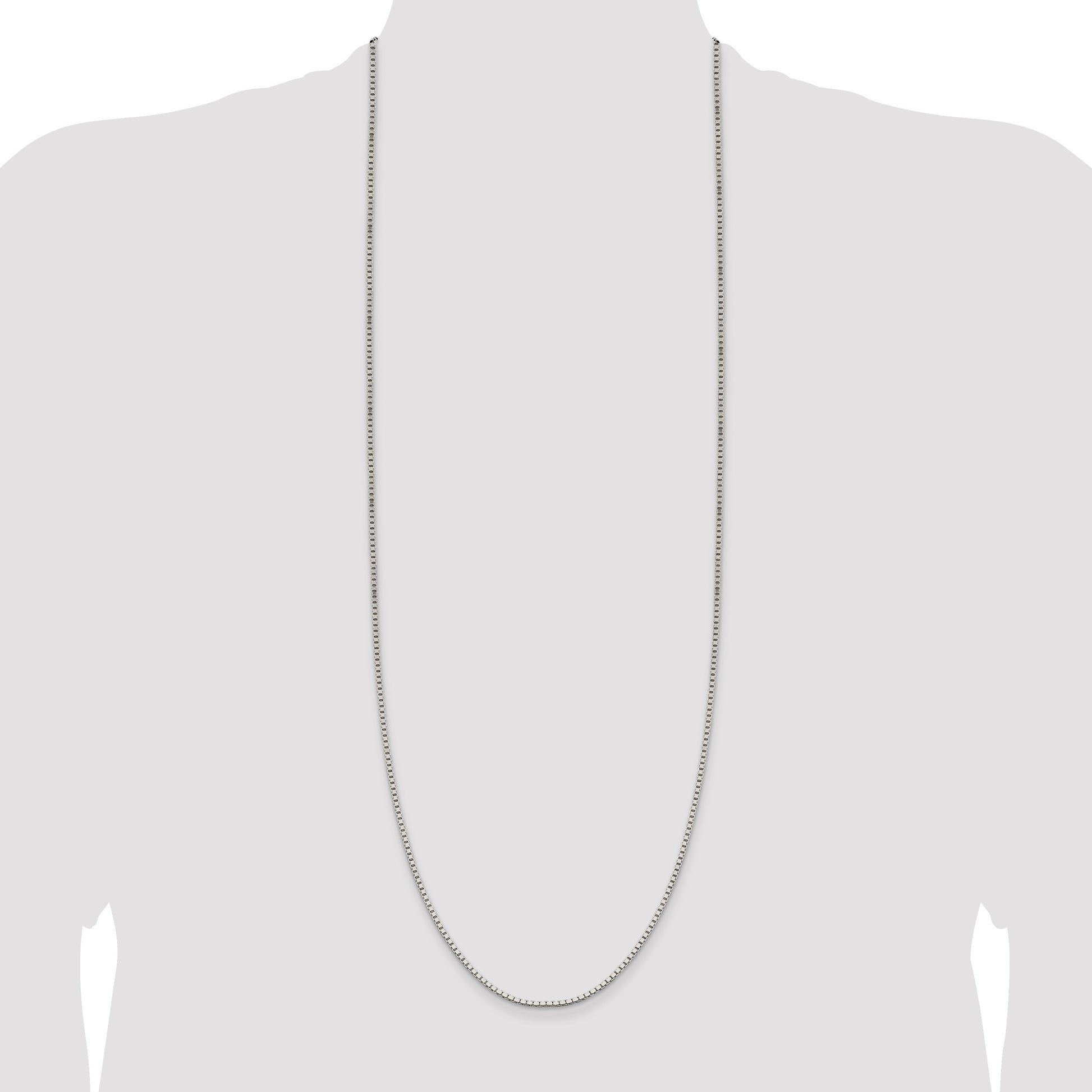 Sterling Silver 1.9mm Box Chain