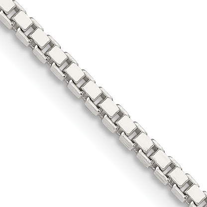 Sterling Silver 1.9mm Box Chain