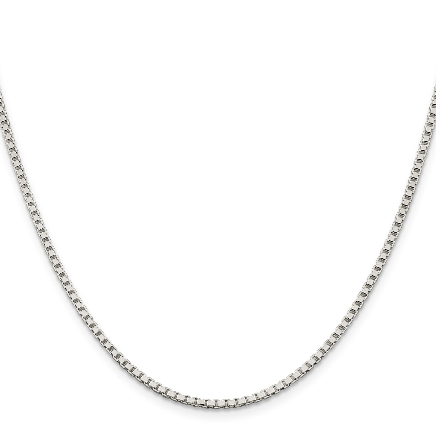 Sterling Silver 2mm Box Chain