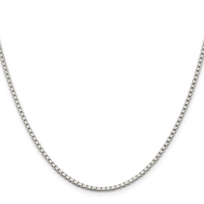 Sterling Silver 2mm Box Chain