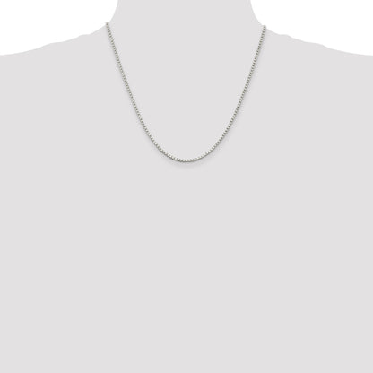 Sterling Silver 2mm Box Chain