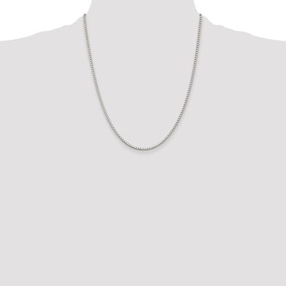Sterling Silver 2mm Box Chain