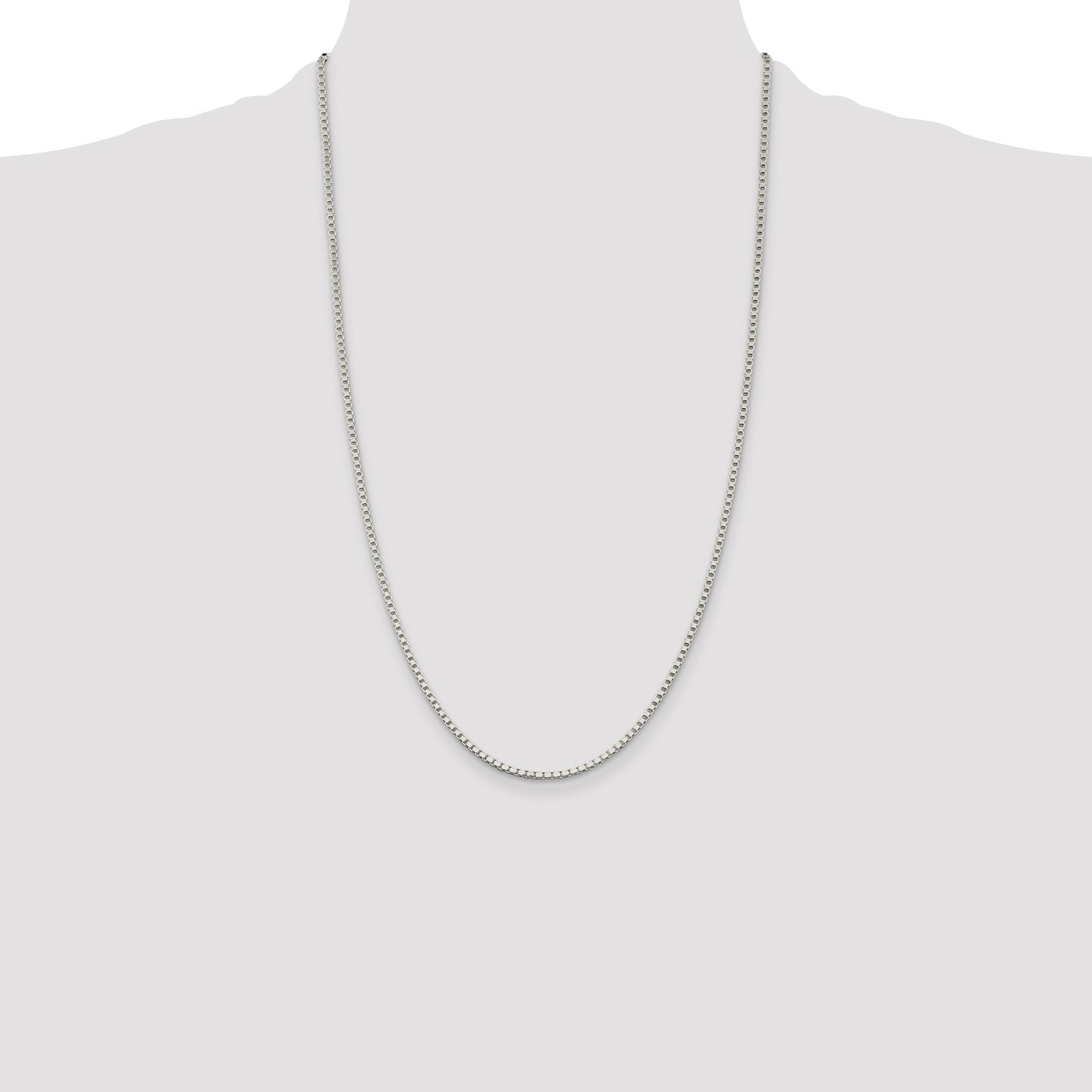 Sterling Silver 2mm Box Chain