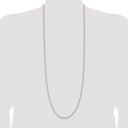 Sterling Silver 2mm Box Chain