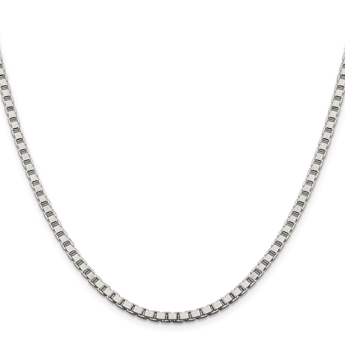 Sterling Silver 3.25mm Box Chain