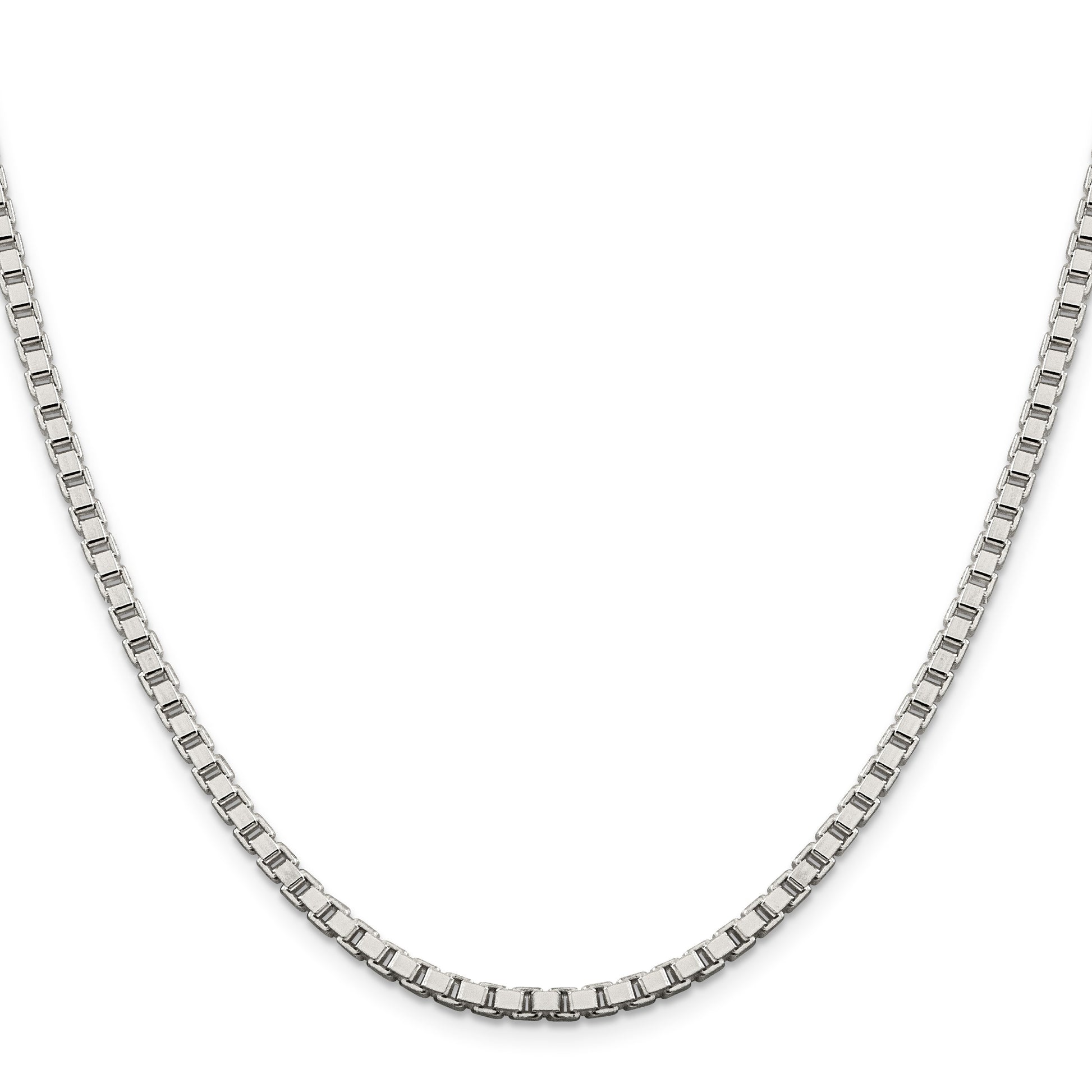 Sterling Silver 3.25mm Box Chain